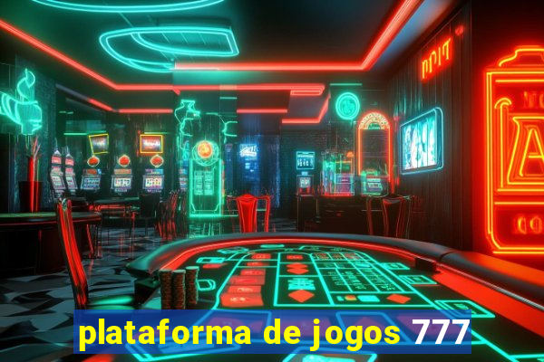 plataforma de jogos 777